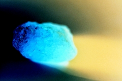 Blaue Kristalle